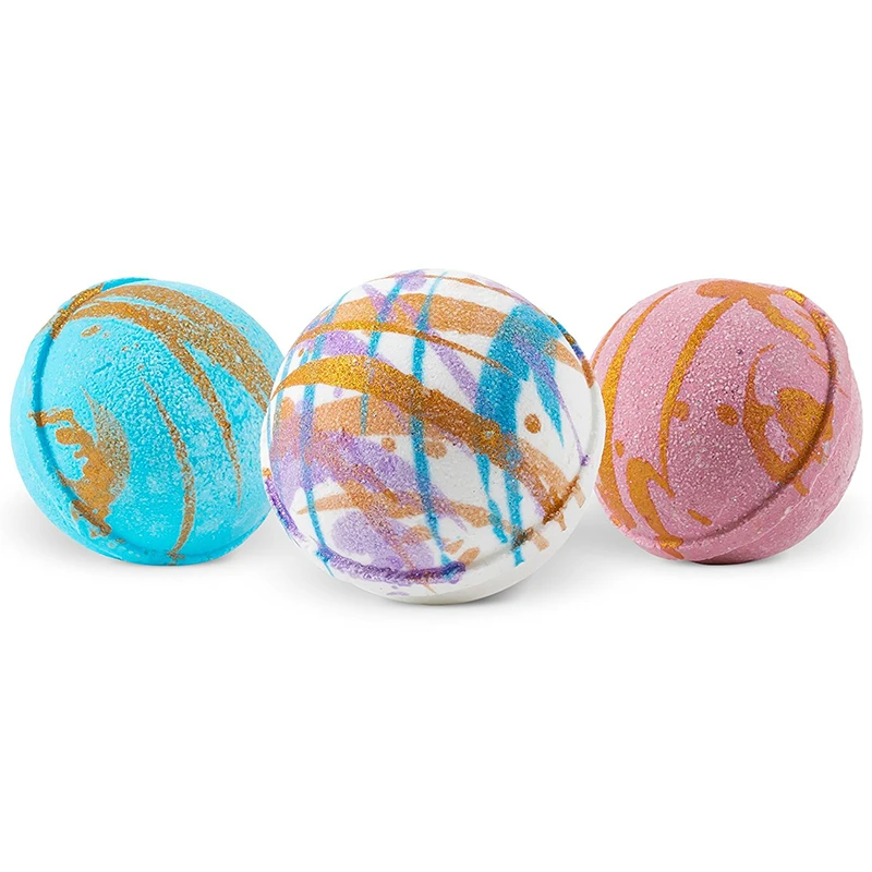 Великолепные Бомбочки для ванны с слюдой