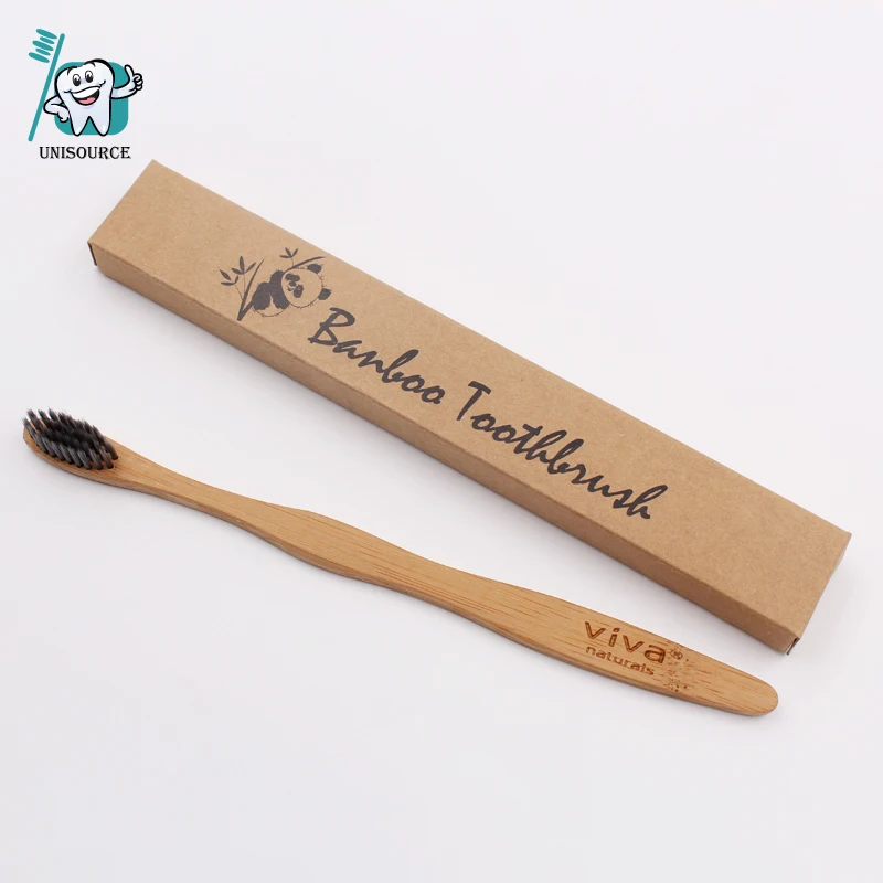 
Non toxic bambu/bamboo toothbrush custom eco friendly PLA packaging 