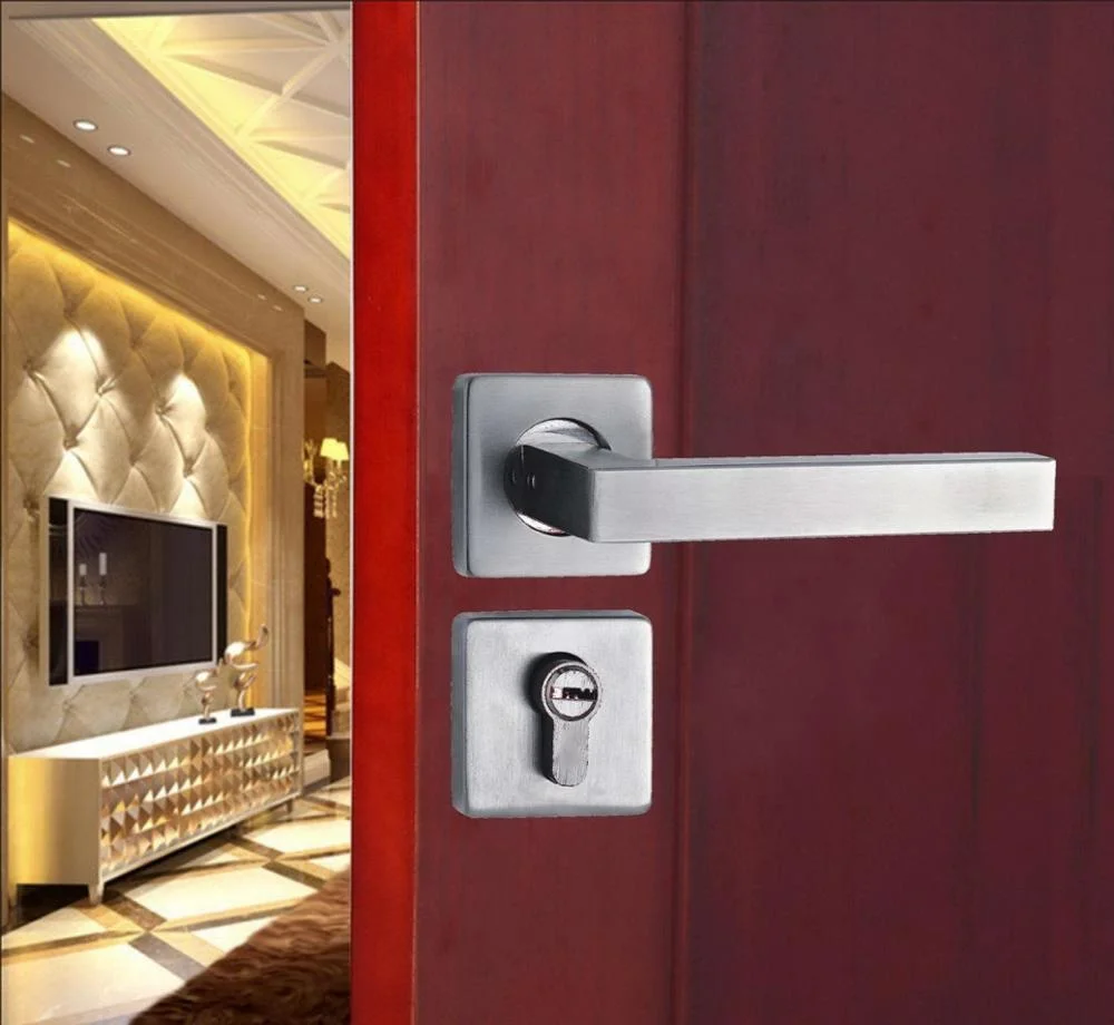 The European market high security magnetic mortise door lock with key