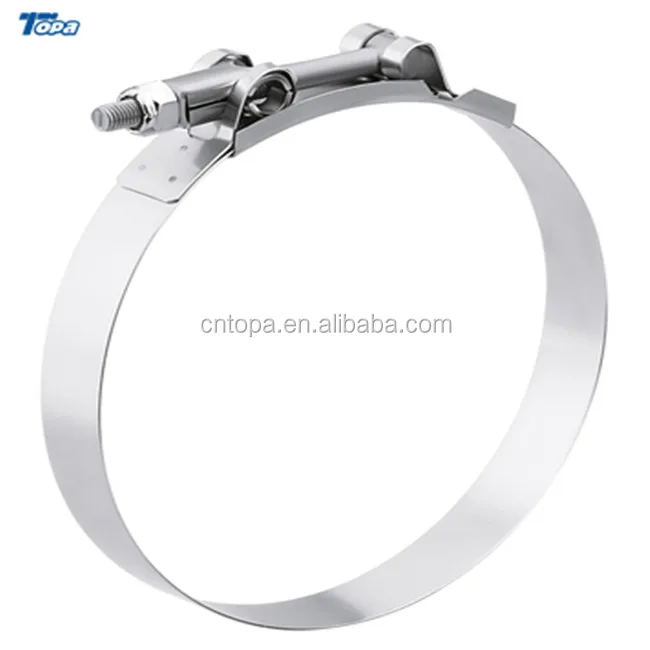 Double Bolt Hose Clamp manufacturer
