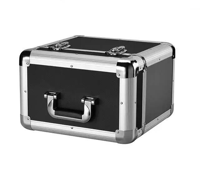 
12 inches Customized aluminum carrying storage box aluminum case CD case 