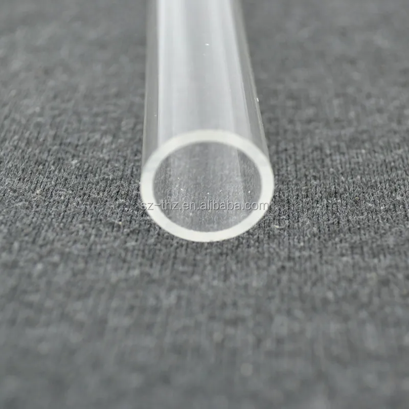 25pcs OD20x2x1000mm Plastic Acrylic Extruded Clear Tube Plastic PMMA Transaperant Water LED Pipe Shower Curtain Poles towel bar