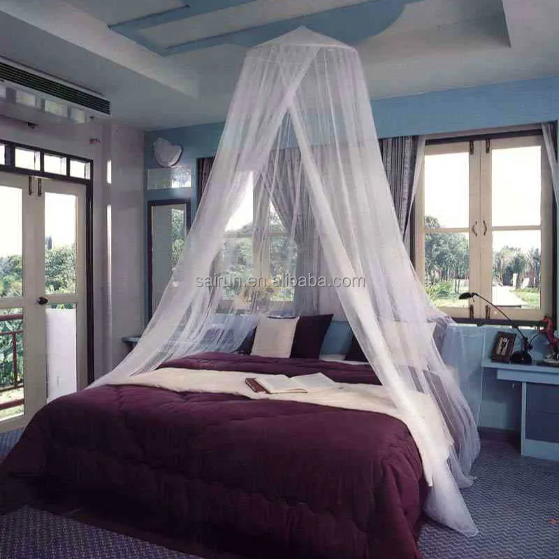 
100%polyester mesh anti mosquito swatter killer net for girls bed 