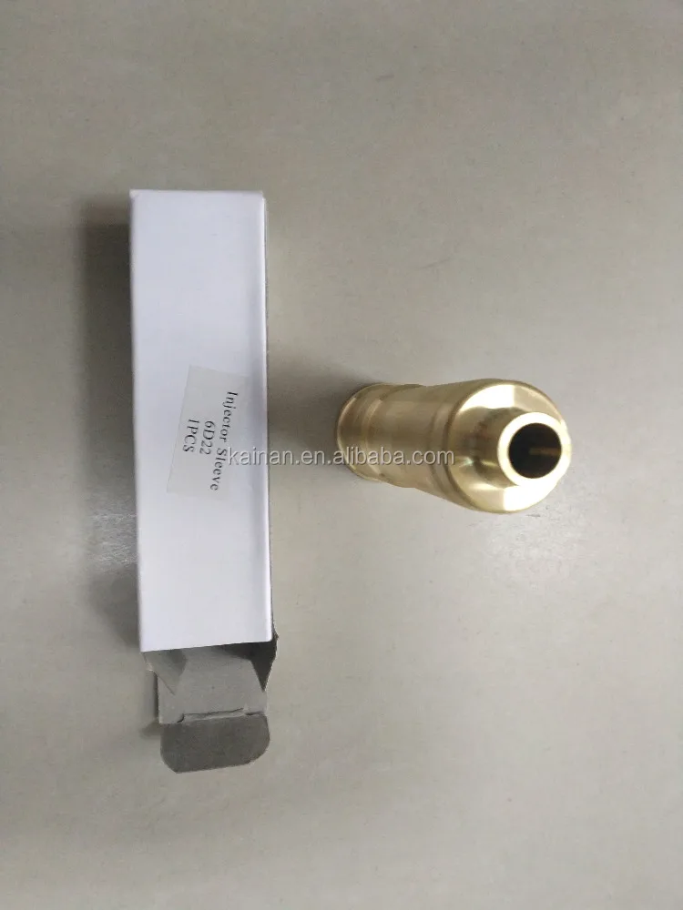 truck engine parts 6D22 copper fuel injector sleeve for mitsubishi
