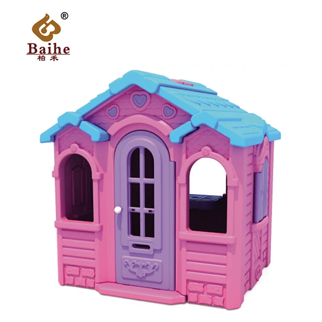 Colorful Popular Outdoor Plastic Indoor Play Princess House Children Outdoor Playground Game Kids House Playhouse For Kids