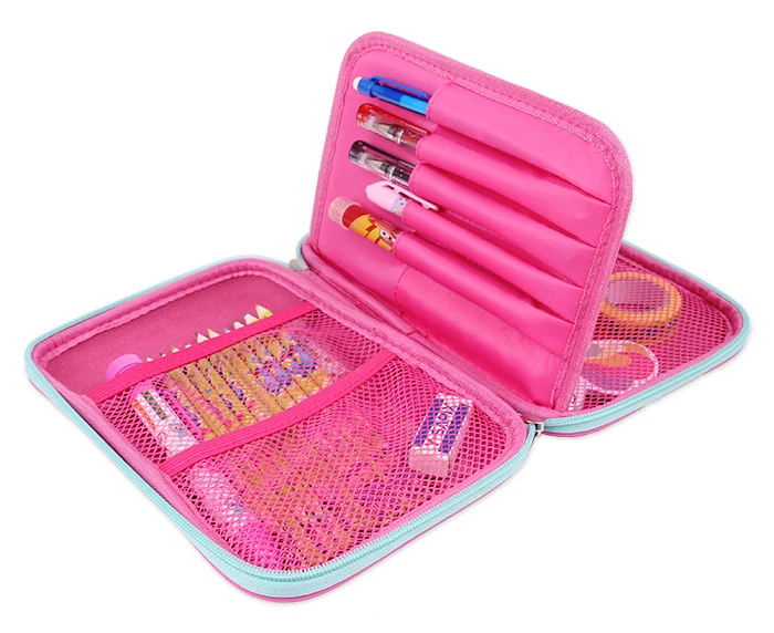 Licheng BXN524 Multifunction Pencil Box, Pencil Case EVA, Smiggle Two Zipper Organizer Pencil Case Big