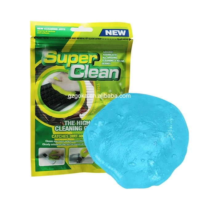 Removable 80g super cleaning slimy gel for keyboard laptop mobile phones remote control