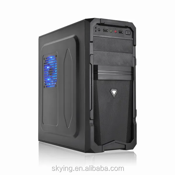 2022 New Competitively Priced Micro Pc Case Cabinet Computer Hardware Sk-10 Desk Atx Computer Cases Towers Gaming Pc