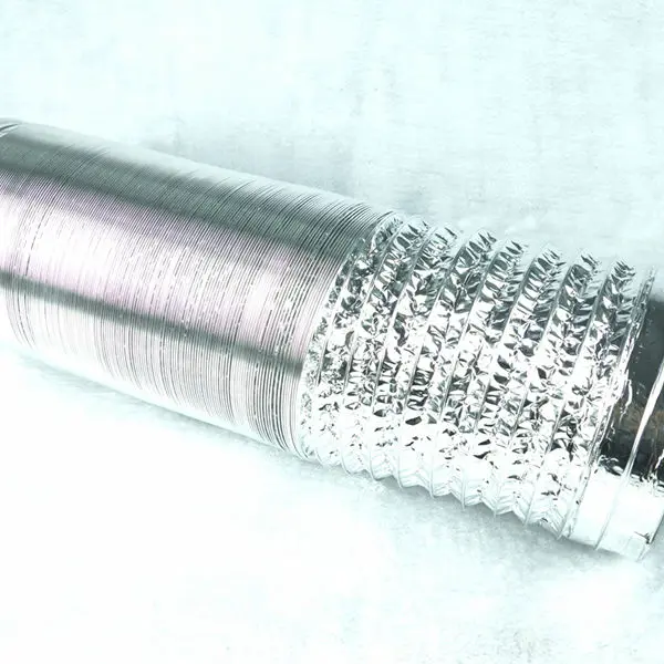 Гибкий алюминиевый воздуховод 4 дюйма 5 футов