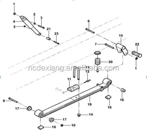 Genuine Transit V348 U Bolt Clip Plate 6C11 5798 AC