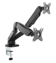 Black Full Motion With Angle Freely Adjustable Laptop Arm Wall Monitor Mount Laptop Mount