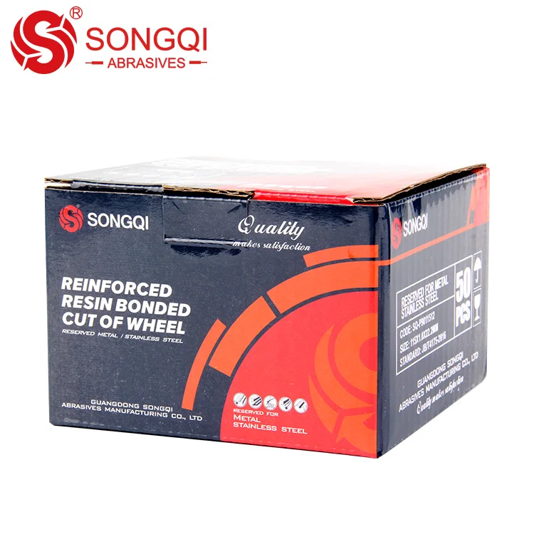 China SONGQI brand abrasive cutting disc