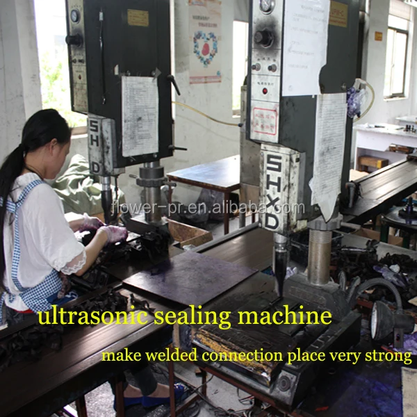 Ultrasonic Sealing Machine working