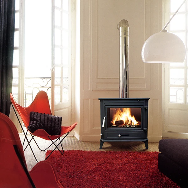 Modern Wood Heater wood burning stove real fire stove