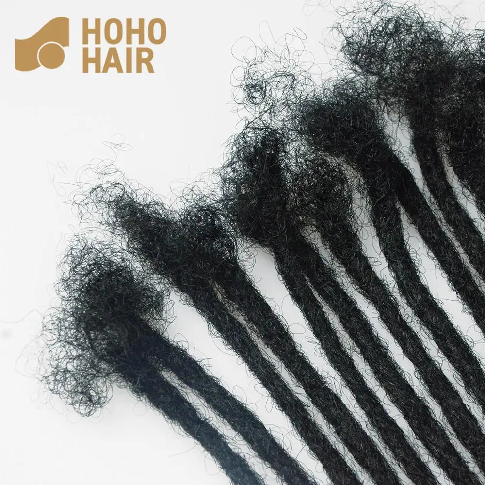 [HOHO DREADS] Wholesale hot selling in USA 12inch/0.4cm afro kinky human hair for dreadlocks African-American