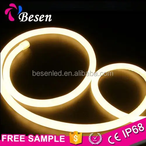 12V 24V Dimmable 360 White/Blue Flex Round Led Neon Light Strip 2835 Replacement,Led Neon Round 24V Flex Ip68 White 360