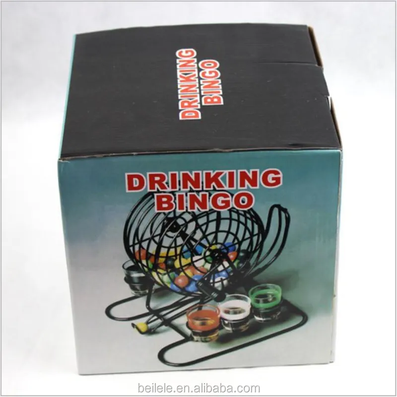 Lottery Machine Professional KTV Entertainment Metal Lottery Bingo Ball Drinking Game Set Machine Lottery Ball