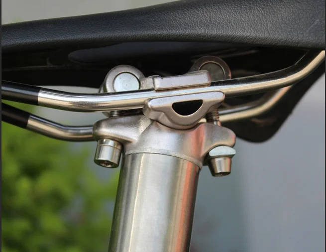 Ti pure quality 14' 16 ' 18 ' 20 ' MTB  titanium bike frame bicycle made in China