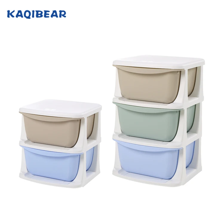 
Free Sample Cheap Colorful Baby Plastic Drawer Storage Cabinet 