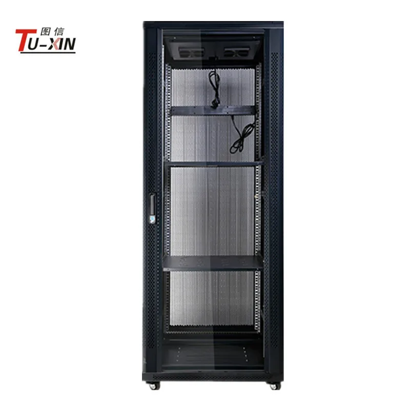 19 inch Data center server rack cabinet wit high quality and cooling fans