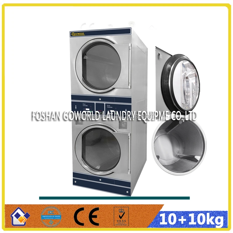 2*12 кг сушилки с газовым нагревом-промышленные стиральные машины и