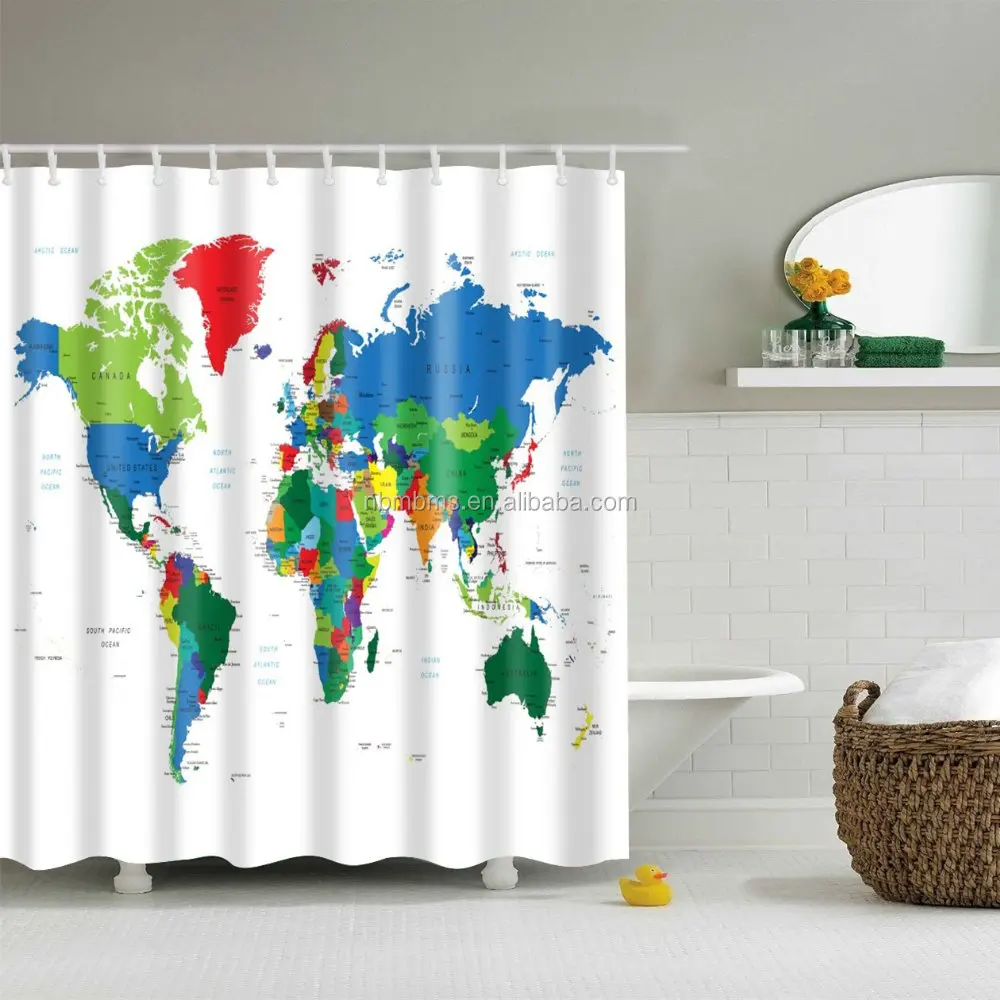 Customized Animal Shower Curtain