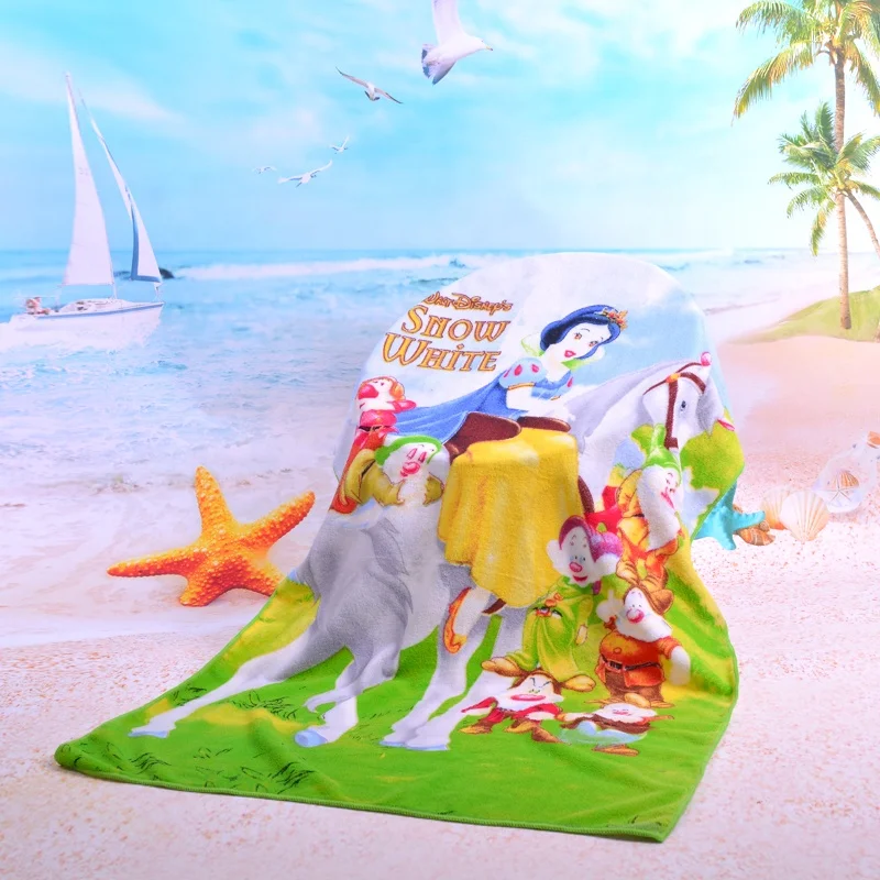 Absorbent Quick Drying Custom Microfiber Square Beach Towel