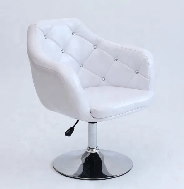 Cheap White Salon Furniture wholesale beauty chair with hyderaulic pump with button tufted