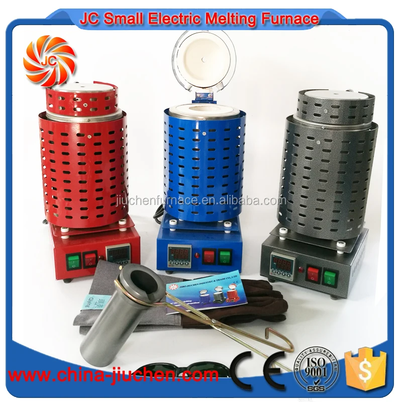 
JC Portable small electric arc melting furnace for aluminum 