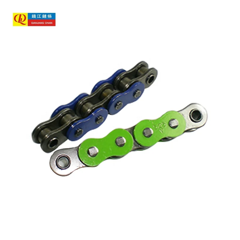 High strength 525 O-ring colored motorcycle chain 120links for racing motorcycles