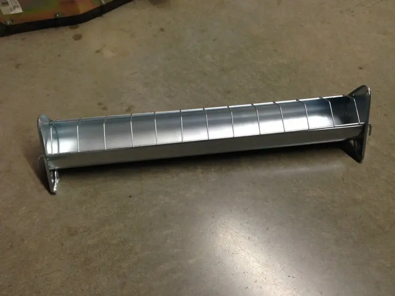 Aluminium and Galvanised Chicken Feeder For Sale