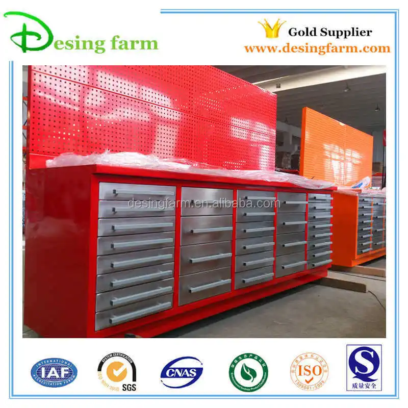 Powder coating heavy duty tool cabinet with wheels for sale
