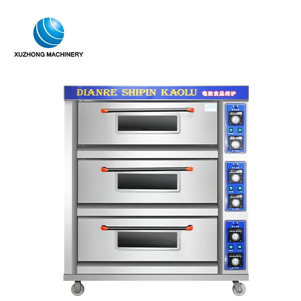 
factory competitive price of pizza deck oven with steam baking oven singapore 