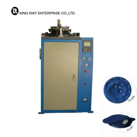 Высокая скорость берет в стиле милитари вязания и берет машина