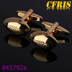 custom engraved football wholesale Rugby cufflinks for men