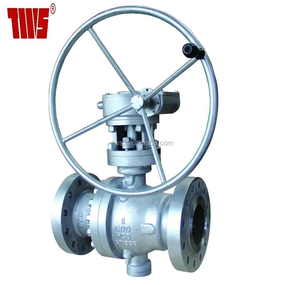 8 Inch 600LB Gear Operated Trunnion Ball Valve