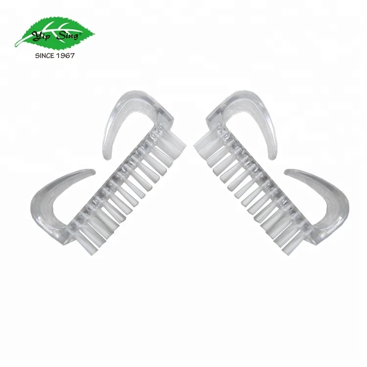 Manicure and Pedicure Scrubbing Cleaning Plastic Nail Brush