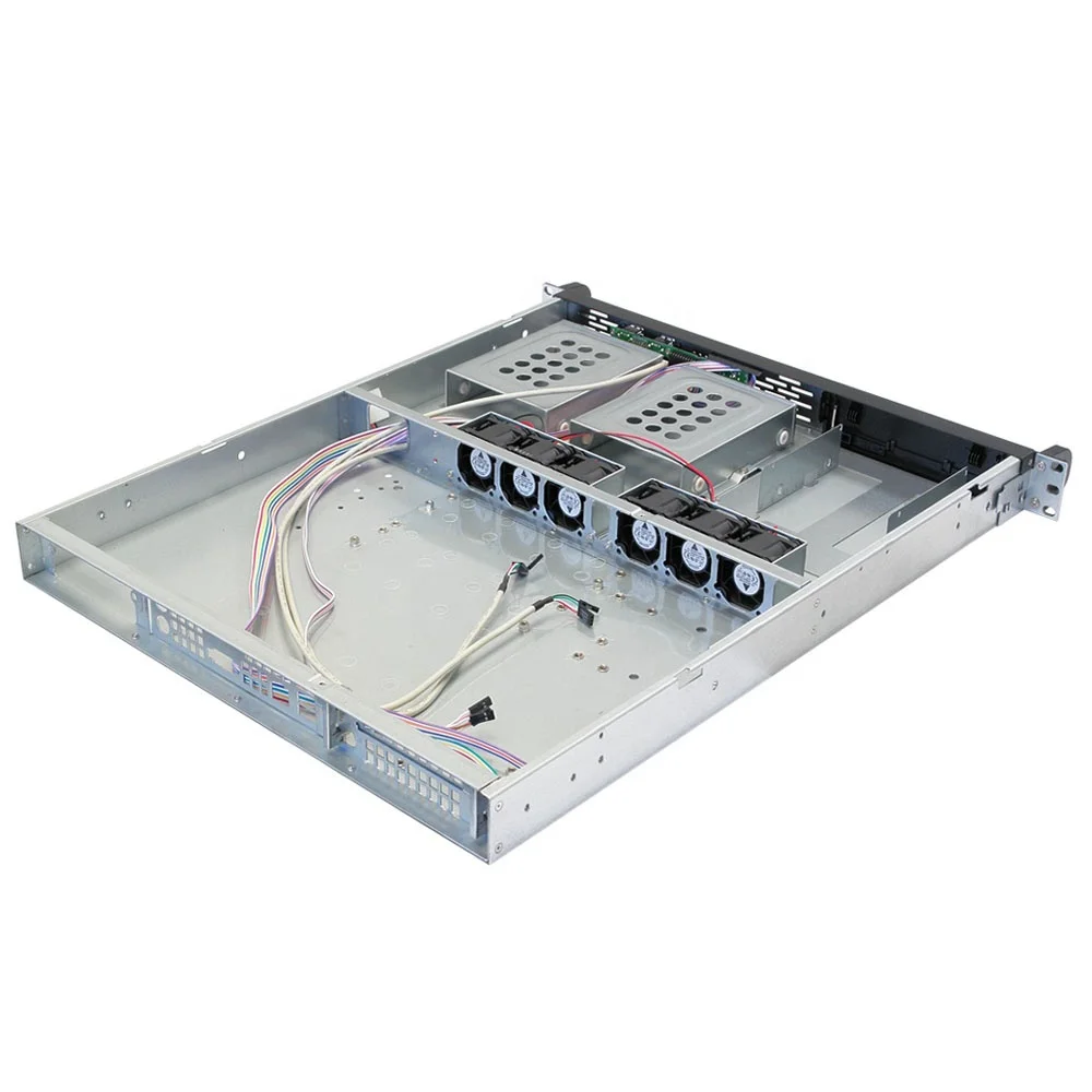 PC Computer Industrial Rack Mount Server Chassis Case 1U