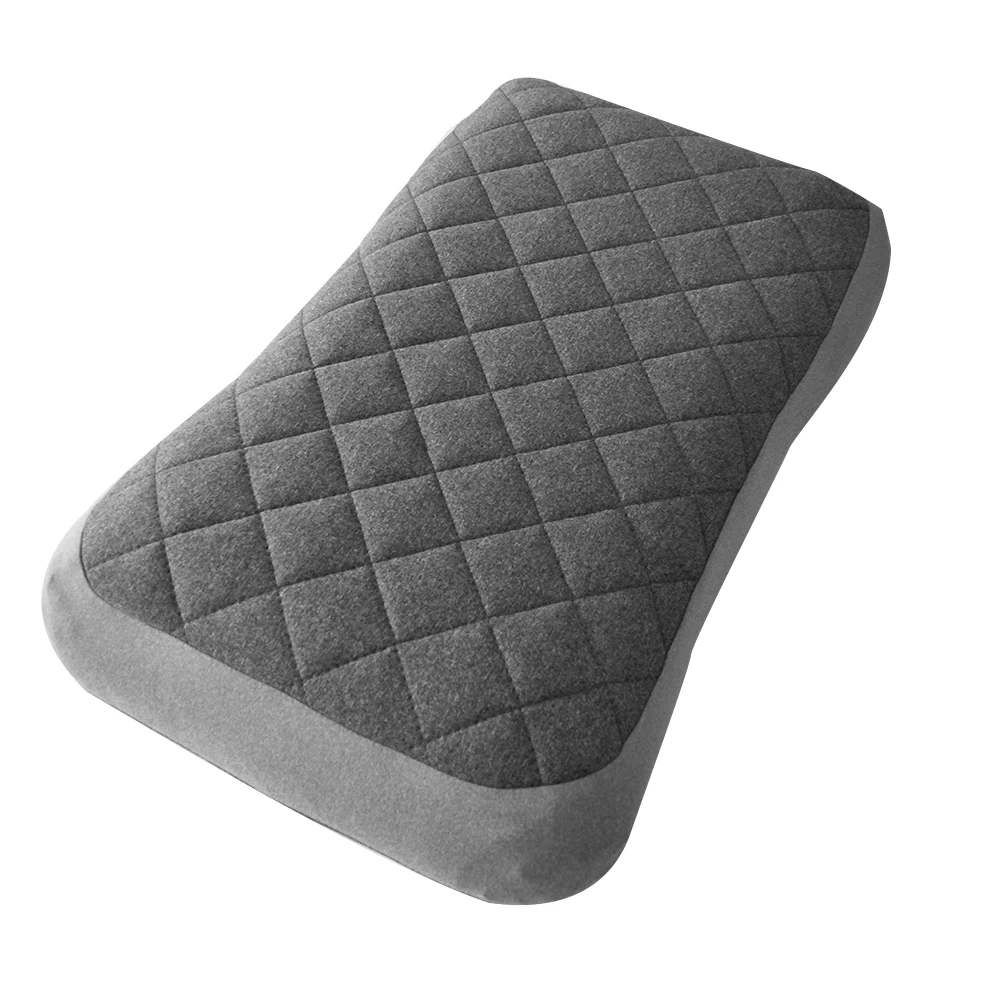 
High quality super soft cationic fabric air cushion pillow inflatable seat cushion outdoor camping pillow 