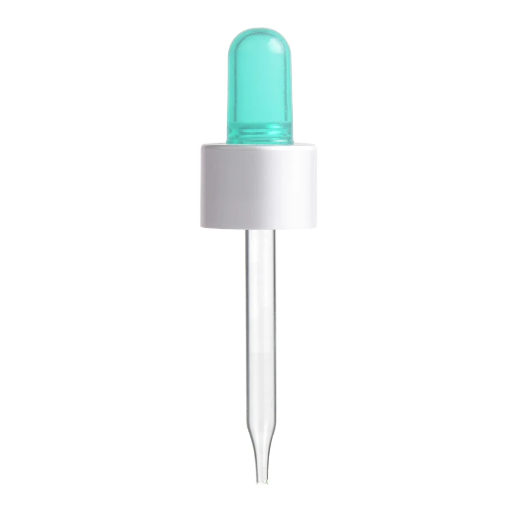 
20/410 TPE silicon rubber bulb dropper with pipette 