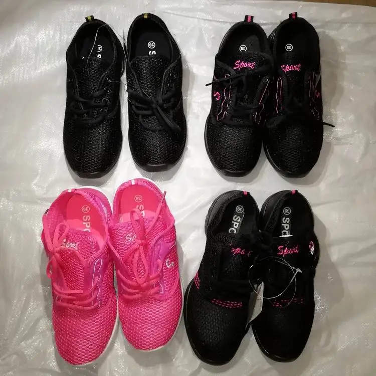 
clearance stock lots running women sports shoes 