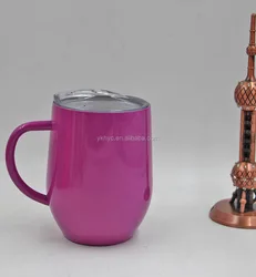 Stainless Steel Double-insulated Stemless Champagne Flutes tumbler 6 OZ LOVE Patterns Reusable Cocktail CupsToasting Glasses