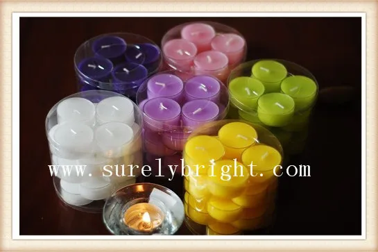 ароматный разноцветные свечи свет чая