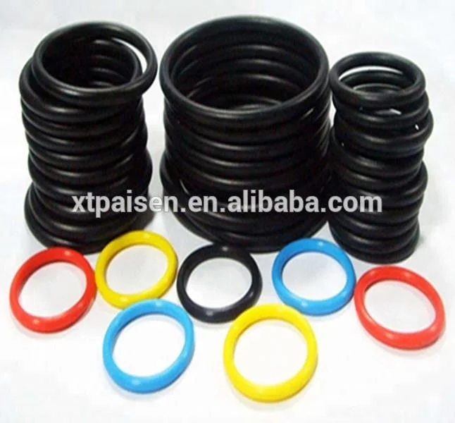 70/80 shore white cylinder sleeve FKM rubber o-ring black color NBR rubber seal o-ring  EPDM o ring for pump