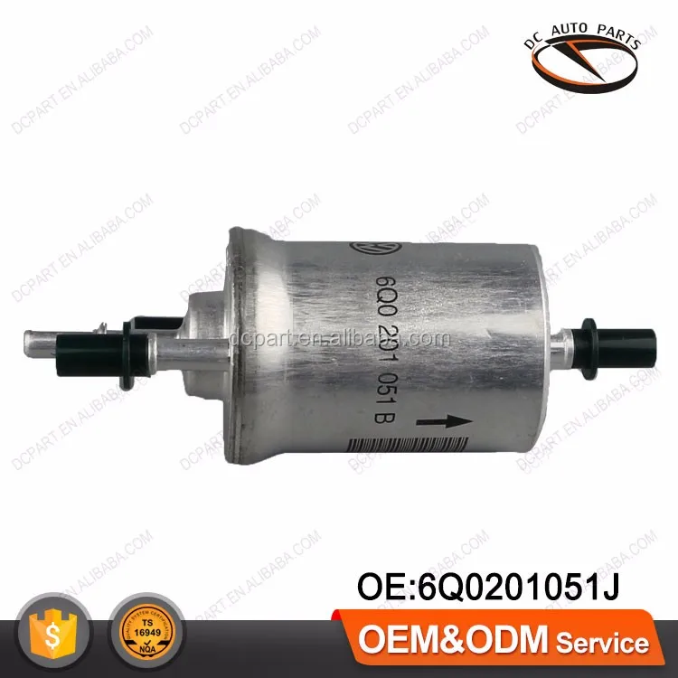 Автозапчасти топливный фильтр 6Q0201051J для VAG сиденье SKODA AUDI