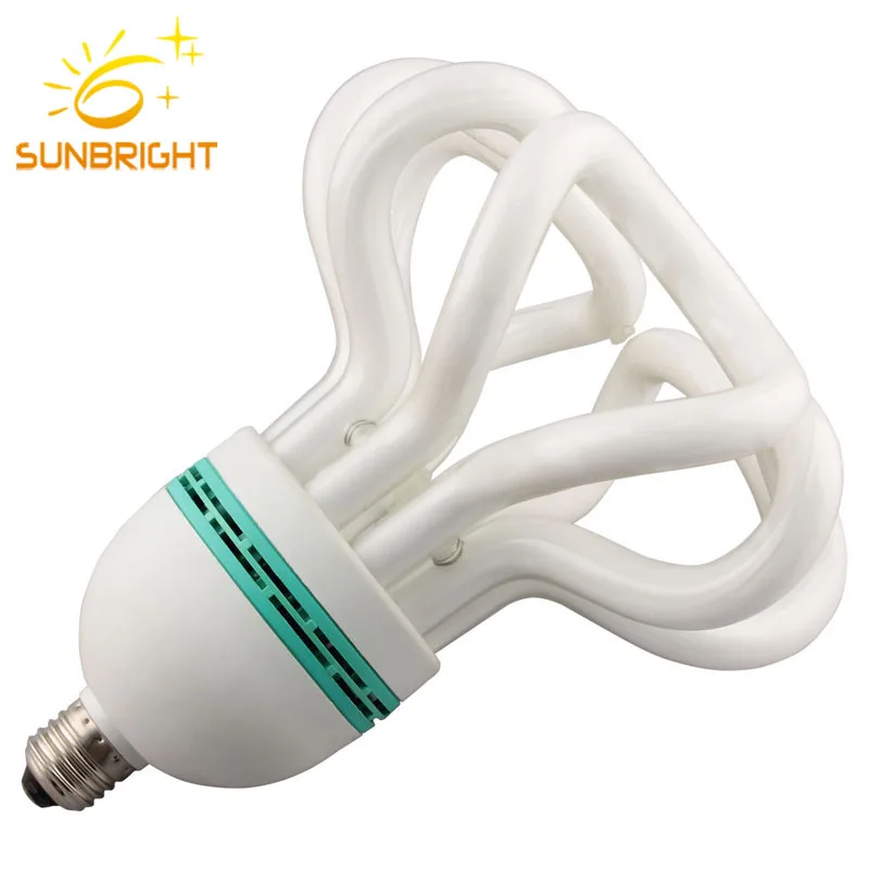 Светодиодное освещение чистый трифосфор Cfl лампы E27 B22 Базовая полуспиральная энергосберегающая лампа