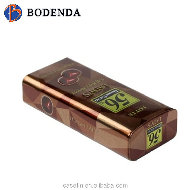  Мятный персонализированный жестяной контейнер для жевания жевательной резинки