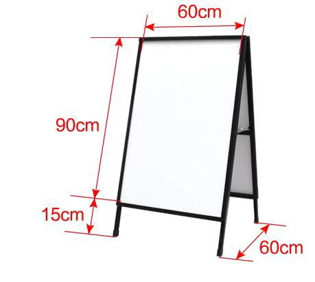 Metal A Board Poster Stand A Frame MDF Insert Display Board