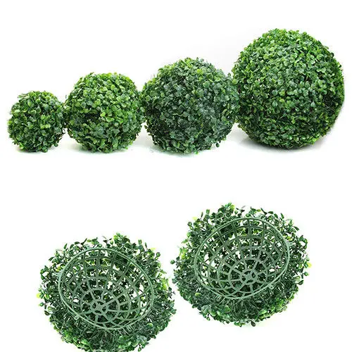 38cm Green Boxwood Buxus Grass Topiary Hanging Balls artificial topiary ball
