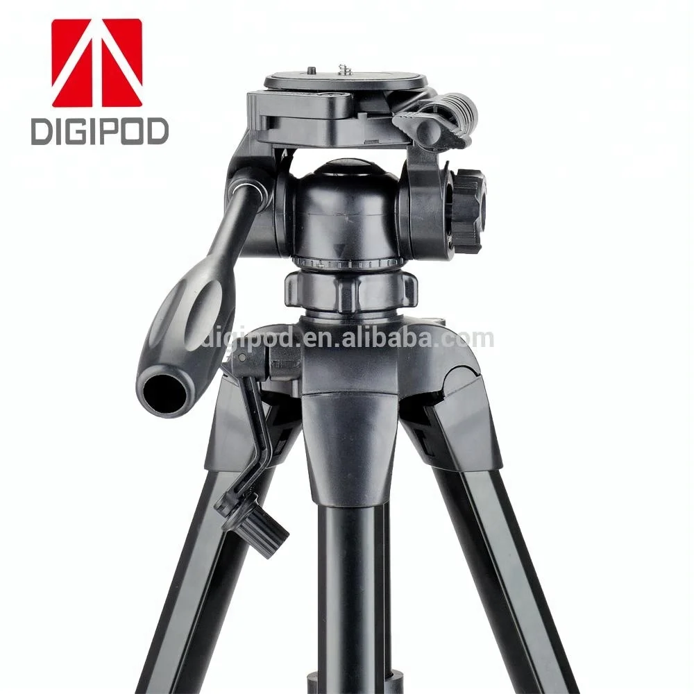 DIGIPOD TR-662AN good quality 60 inch action compact camera tripod with handle for mirrorless camera